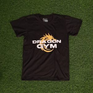 Camiseta negra Dragon gym club